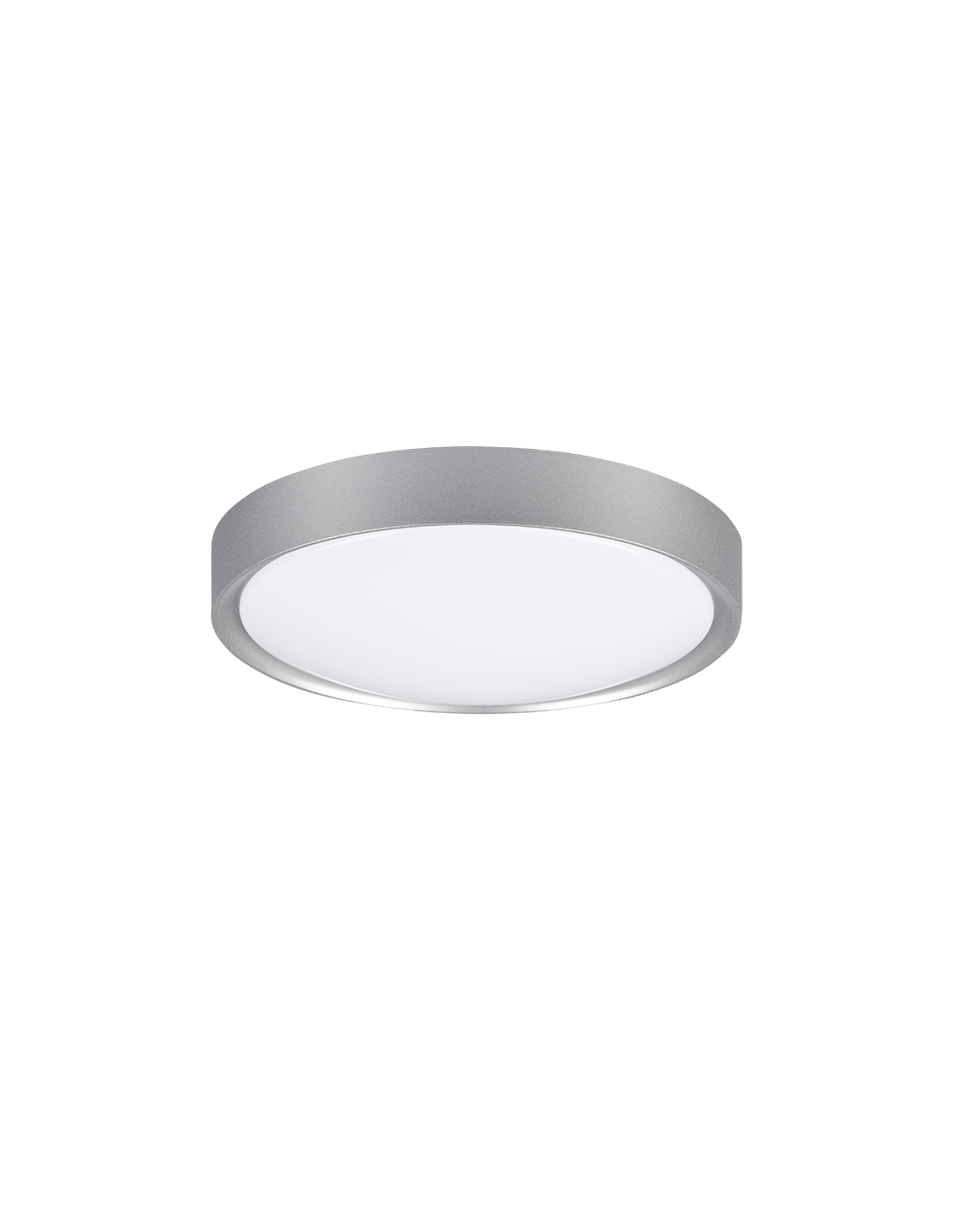 Plafonnier rond Clarimo LED dimmable aluminium IP44 Ø33 cm Trio Lighting