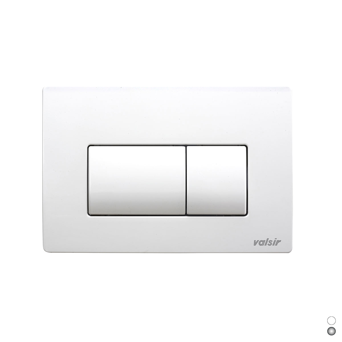 Plaque de commande 215x145 pour double échappement Tropea S, chrome poli