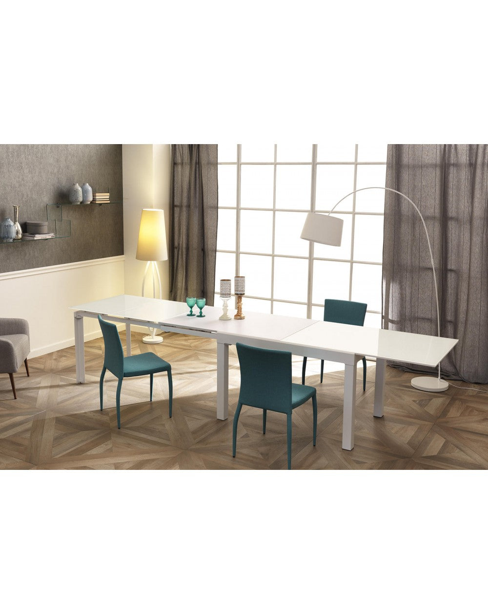 Table extensible 120-175-230 -290-350 x 83 cm - Exécutif