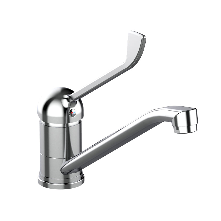Mitigeur d'évier avec levier clinique avant - Ten chrome