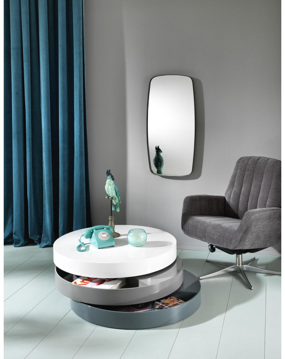 Table basse 90 x 90 x 32h - Twist 1