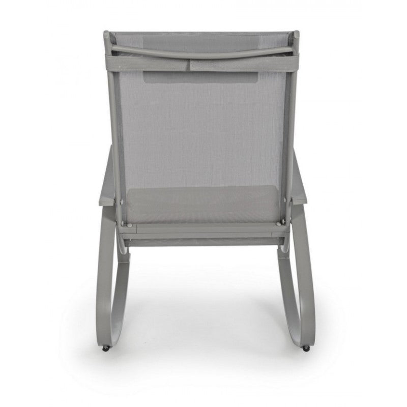 Fauteuil de jardin à bascule Bizzotto Tortora