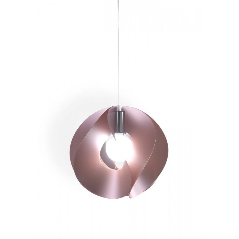 Lustre suspension ATOM Rose diamètre 54x h50 cm