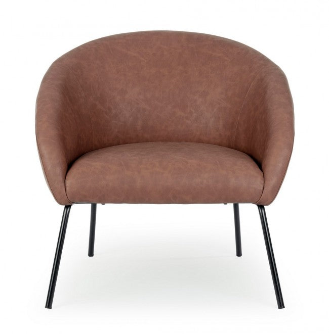 Fauteuil en velours de style design