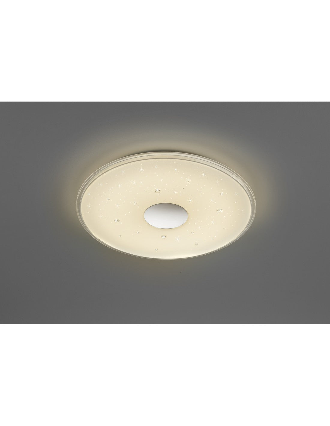 Plafonnier LED Seiko Moderne Dimmable Ø42 cm Blanc Trio Lighting