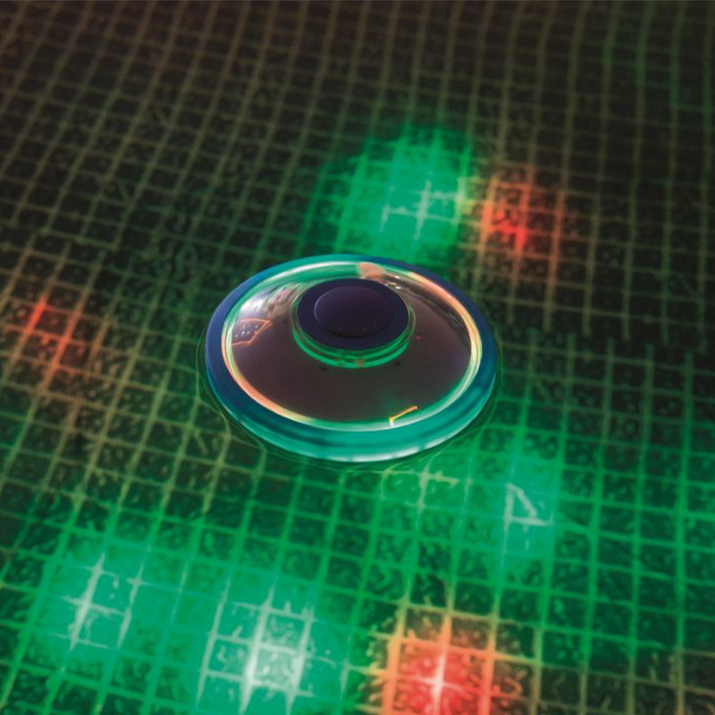 Fontaine flottante avec lumières LED