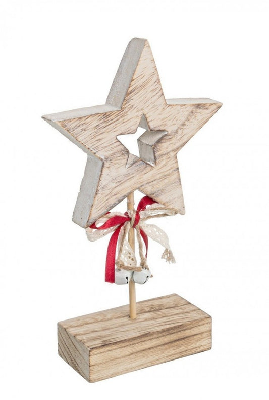 6x Étoile de support brute en bâton