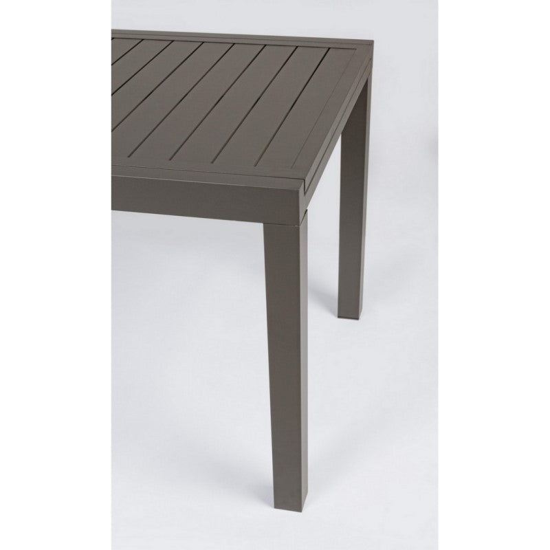 Table d'extérieur extensible en aluminium Caffè HILDE YK14 140-210x77x h75 cm