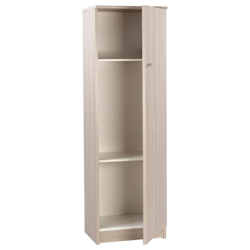 Armoire polyvalente à une porte en Olmo Chiaro 46x34x h147 cm