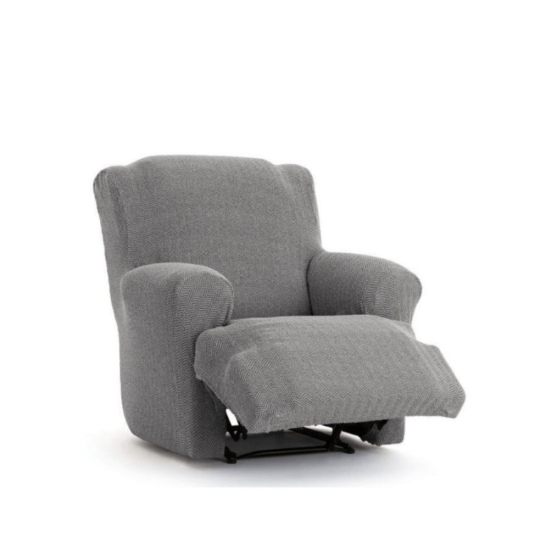 Housse de fauteuil inclinable gris Jaz 70-110