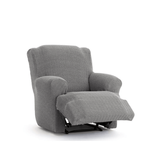 Housse de fauteuil inclinable gris Jaz 70-110