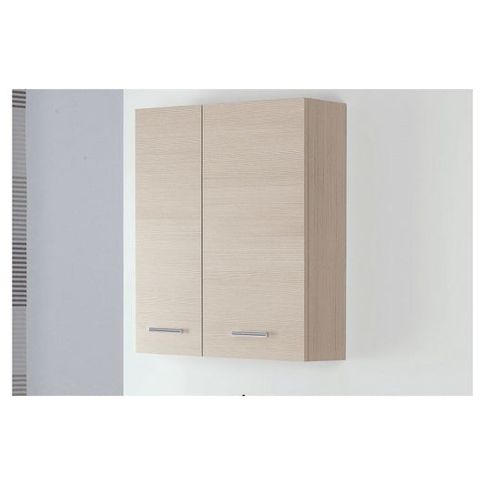 Élément mural de salle de bain deux portes Larice 60x18x h70 cm