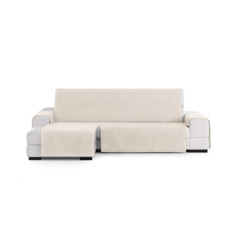 Housse de canapé péninsule gauche Levante crème 290