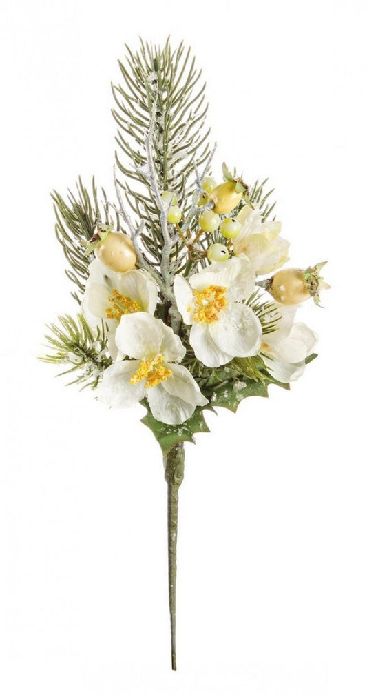 12x Pick 4Rose de Noël C