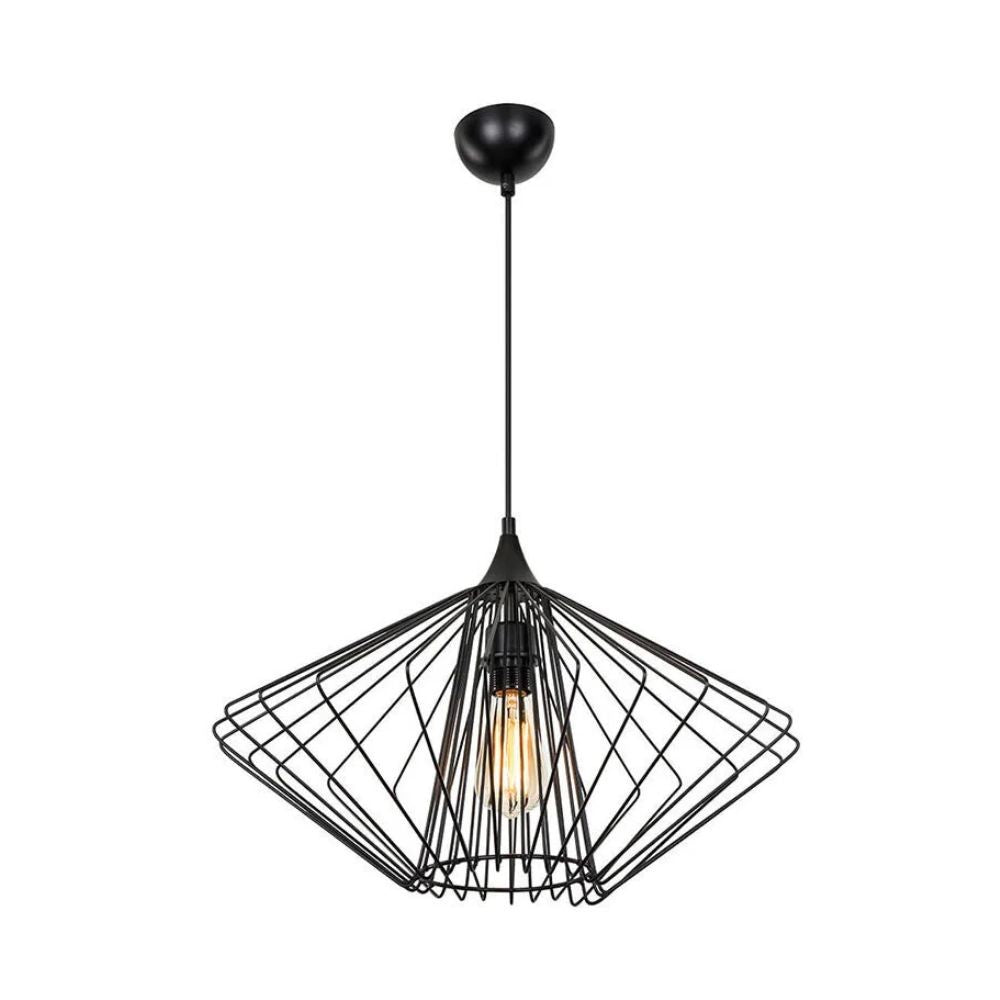 Arona ASZ1360 suspension en fil métallique noir