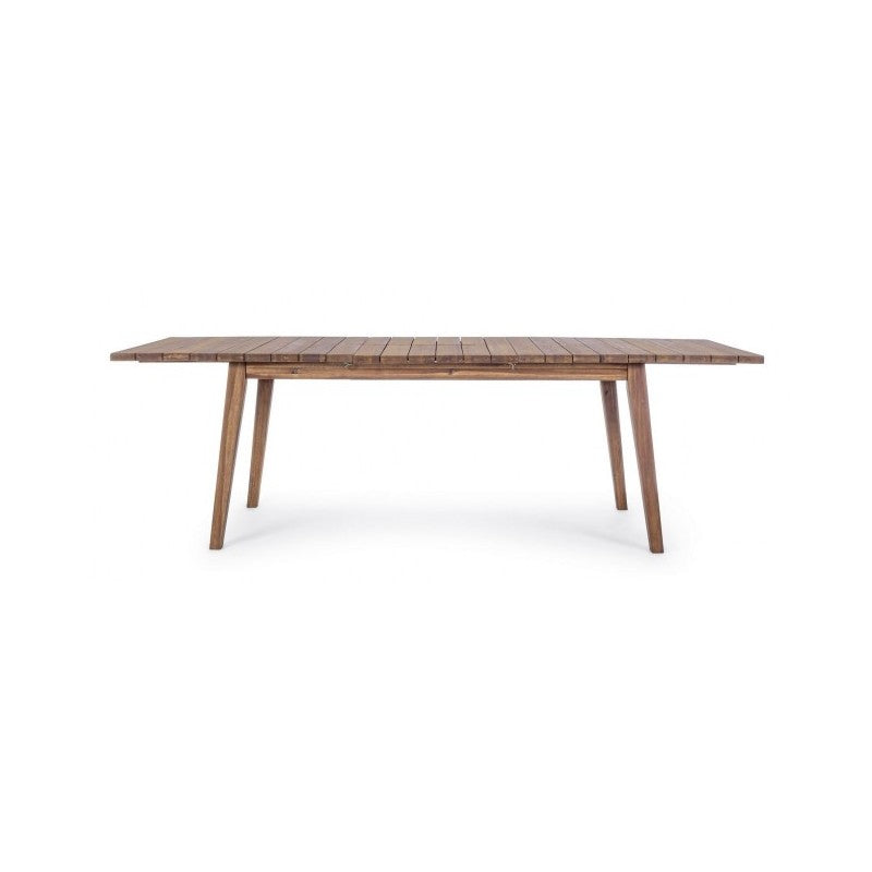 Table d'extérieur en bois extensible VARSAVIA 180-240x90x h76 cm