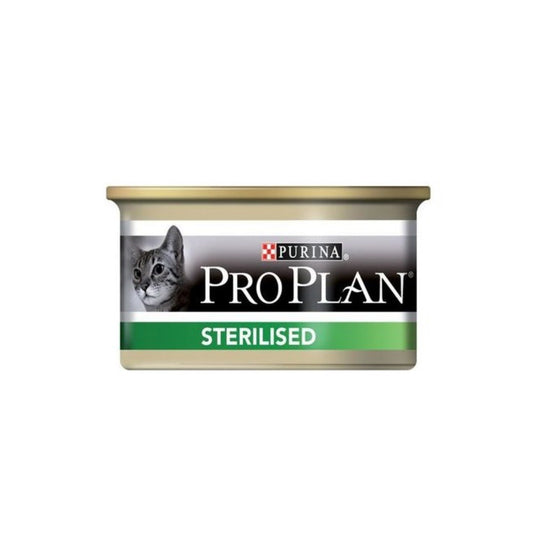 Pro Plan Pâté de Chat Stérilisé au Thon et Saumon Purina 85 grammes