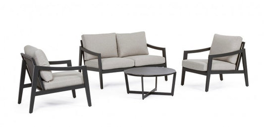 Set4 Salon CC Sirenus Anthracite Yk13