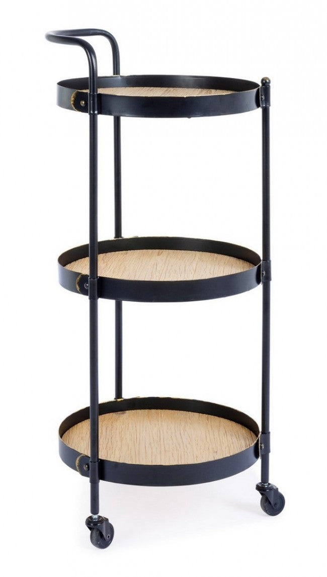 Desserte Jerrod vintage 3 étagères