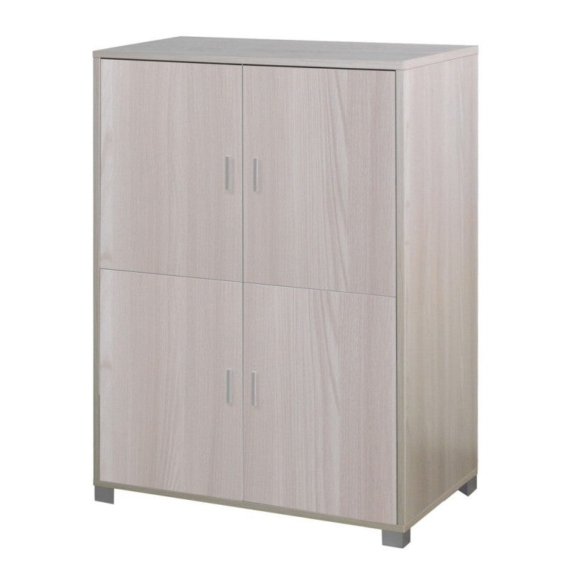 Armoire à quatre portes avec étagères pour bureau Light Olmo 107x41x h162 cm