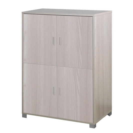 Armoire à quatre portes avec étagères pour bureau Light Olmo 107x41x h162 cm