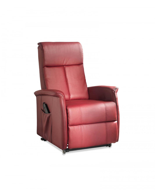 Fauteuil à 2 moteurs Rouge 75 cm x 82 cm H. 110 cm