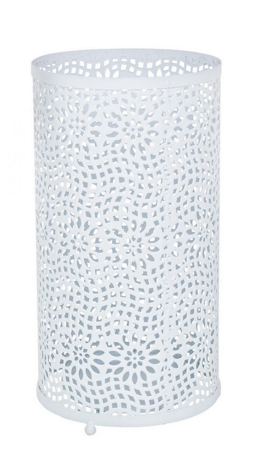 4x Support Parapluie Rosette Au Blanc