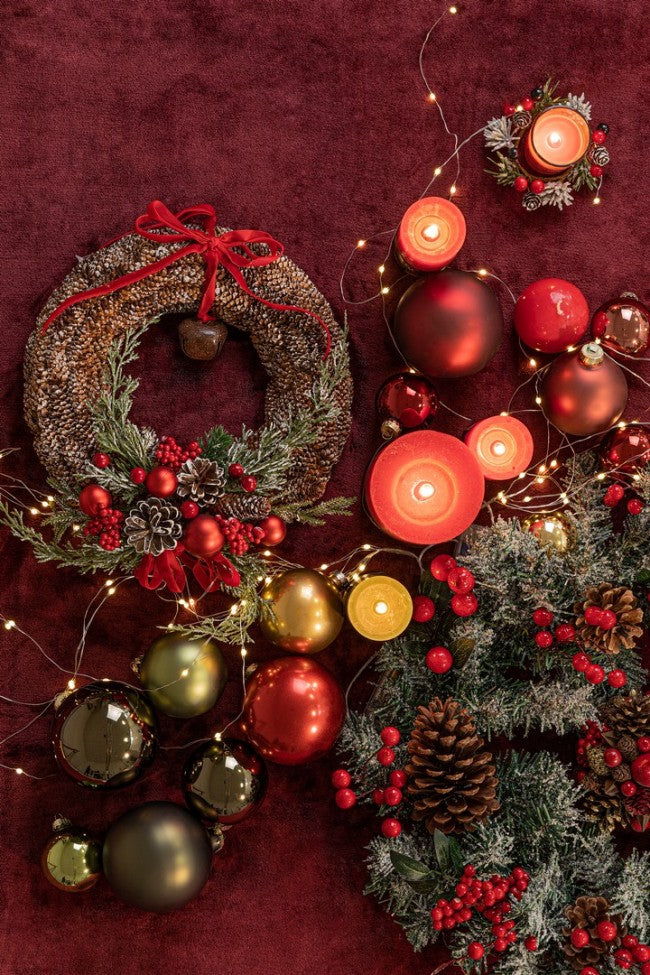 2x Couronne Hilma Rouge C