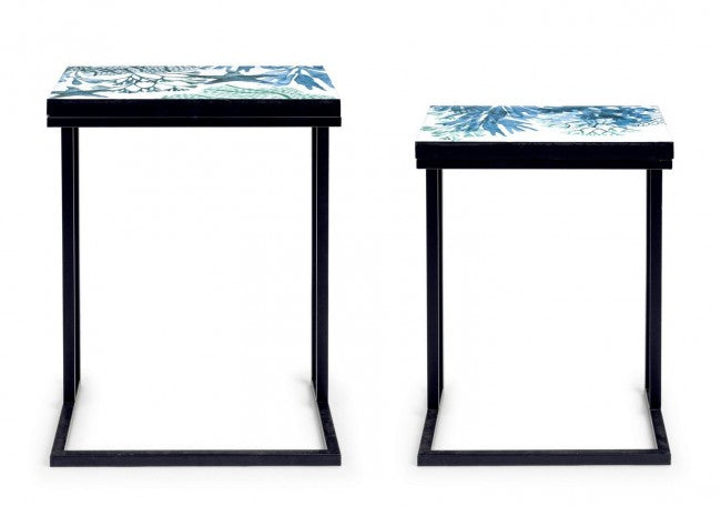 Ensemble de deux tables d'ameublement bizzotto
