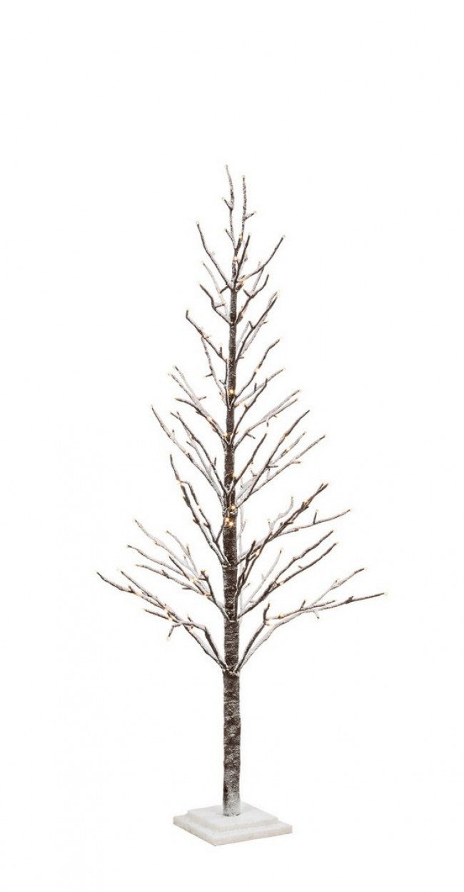 2x Arbre Glad enneigé H150