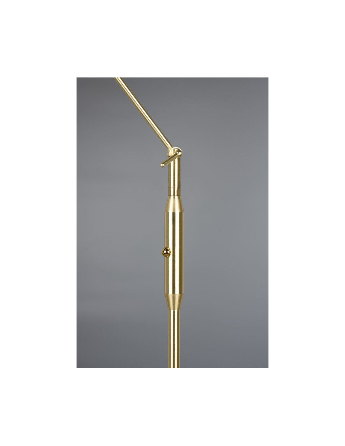 Lampadaire Laiton Satiné Disco Touch Led Orientable Franklin Trio Lighting
