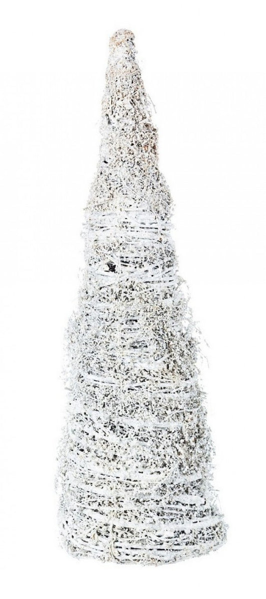 4x Cône Forêt Blanc H40