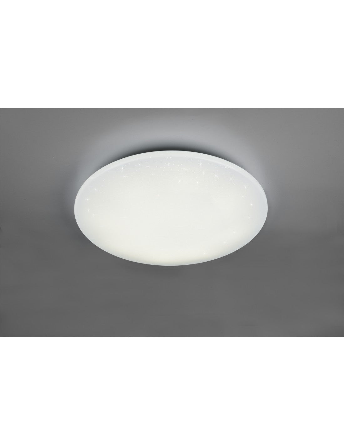 Fara Plafonnier Rond Moderne LED RGB Dimmable Blanc Ø60 cm Trio Lighting