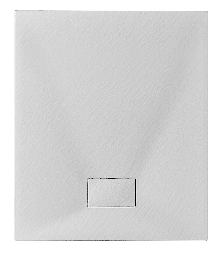 Receveur de douche fin rectangulaire noir 80x160 cm