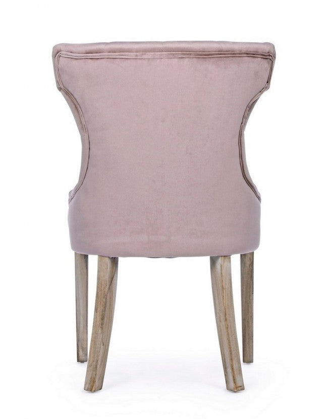 2x chaise Azelia Woodrose BZ