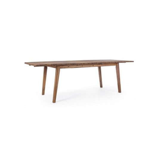 Table d'extérieur en bois extensible VARSAVIA 180-240x90x h76 cm