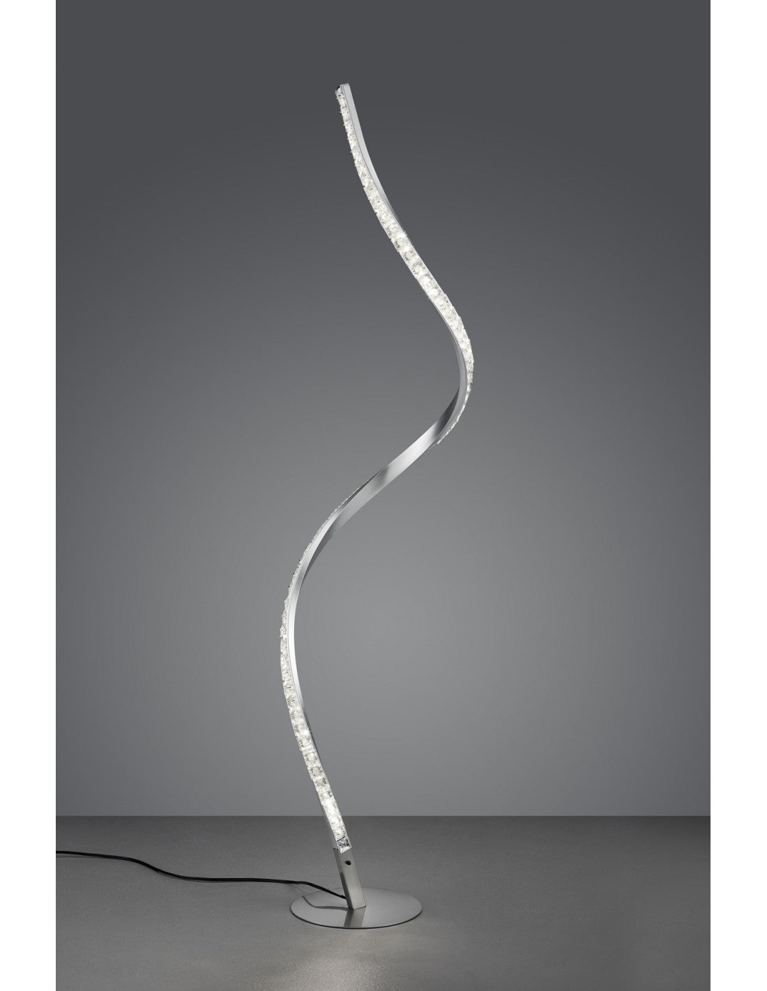 Lampadaire LED Rubin Moderne Dimmable RGB Effet Cristal H116 cm Trio Lighting