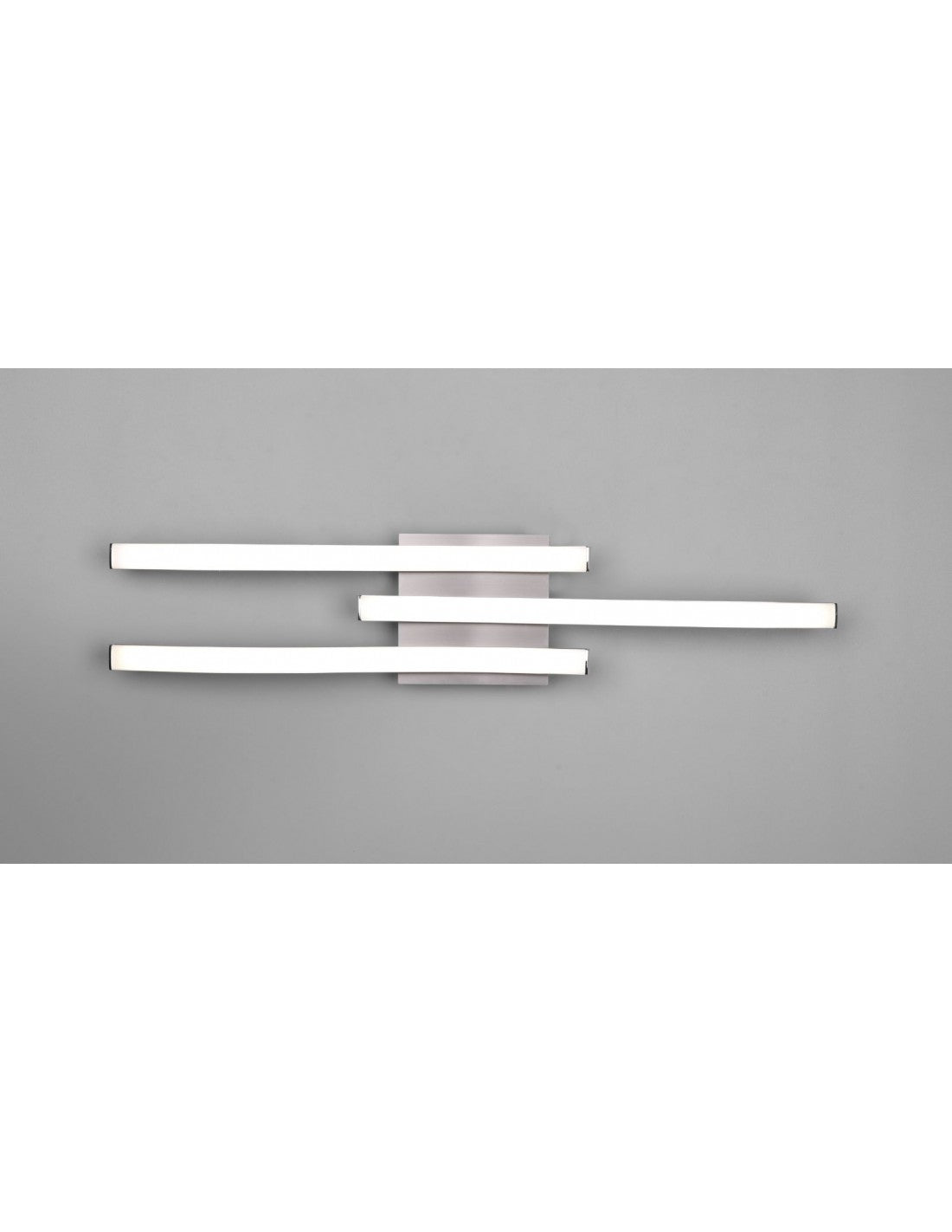 Plafonnier Moderne LED Tiges 4000k Route Nichel Trio Lighting