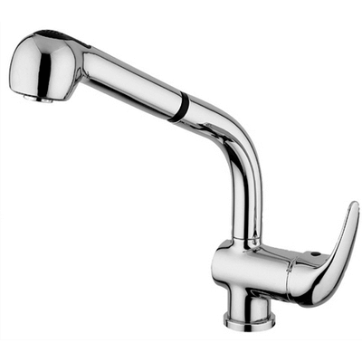 Lavabo de douche amovible avec levier latéral - Chrome