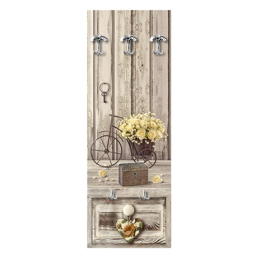 Cintre mural Roses Jaunes 46x125 cm