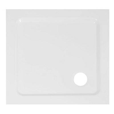 Receveur de douche Mr Flat Quadro 90x90 cm, fin et moderne