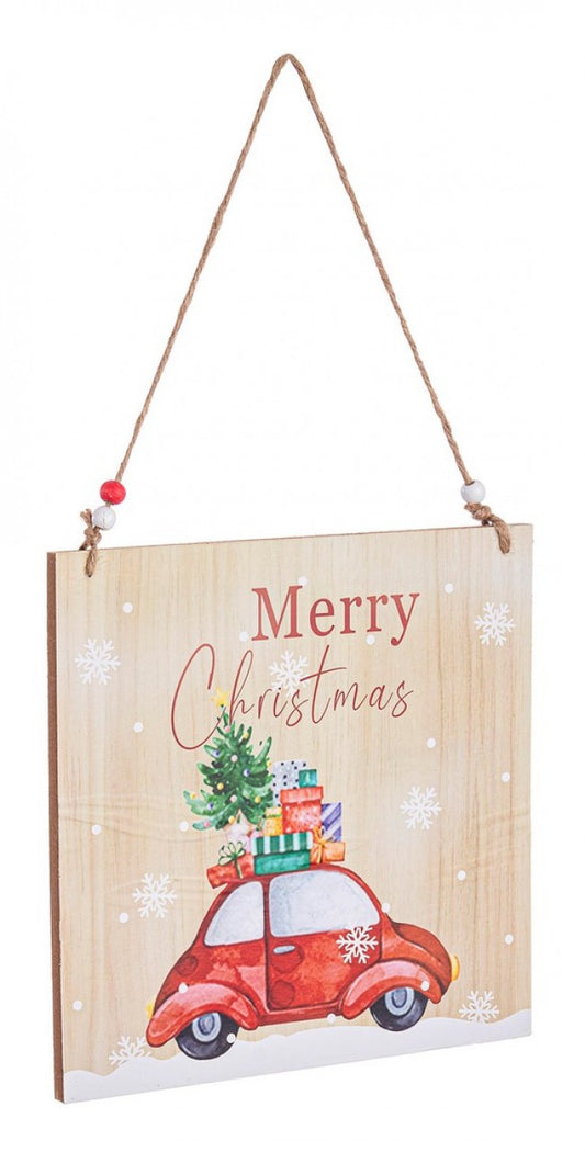 8x Pendentif Lyris Merry Xmas Car Ross