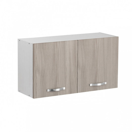 Élément mural sur hotte en orme avec 2 portes de cuisine 90x32xh49 cm