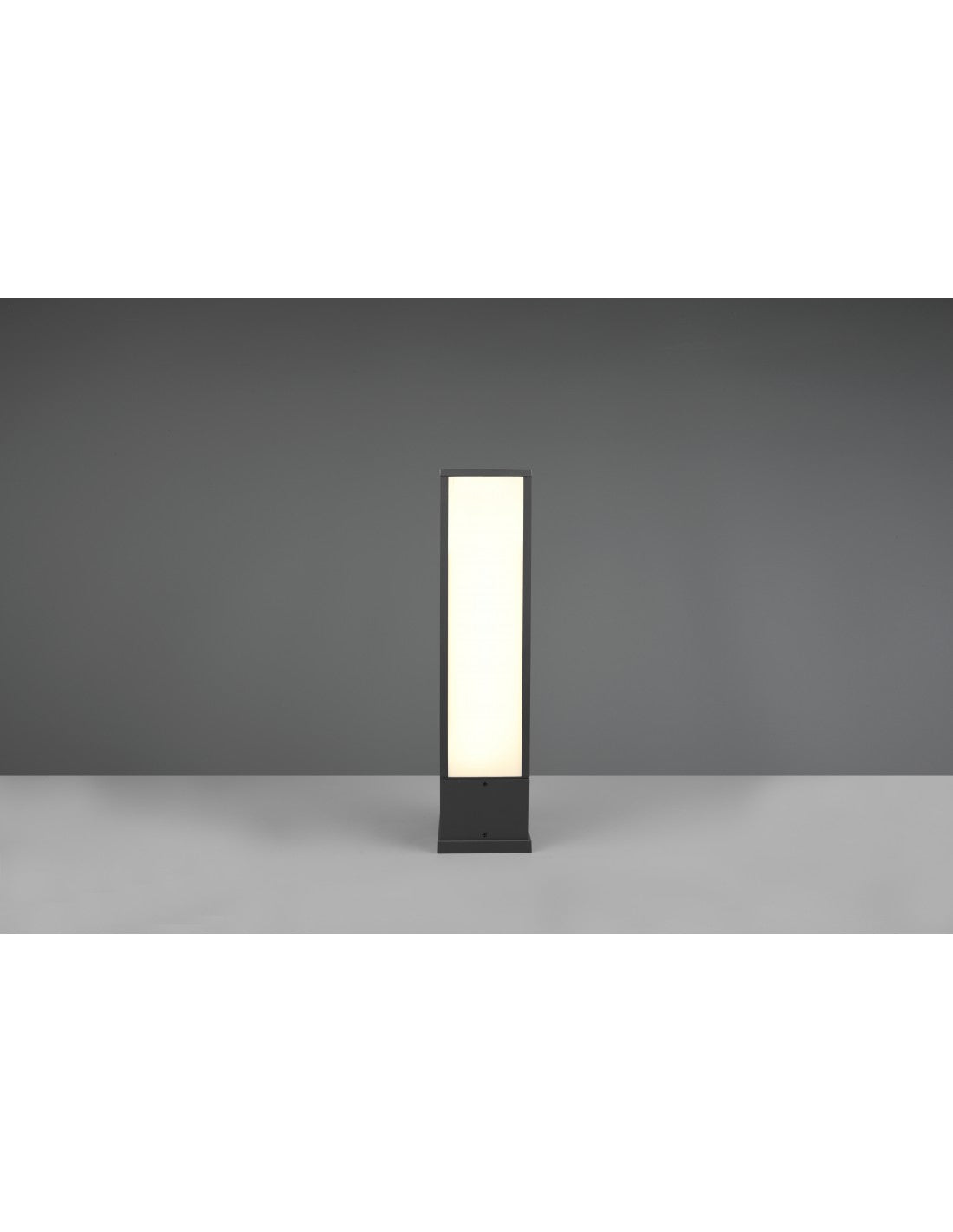 Borne Rectangulaire Extérieure Fuerte Anthracite IP54 Trio Lighting