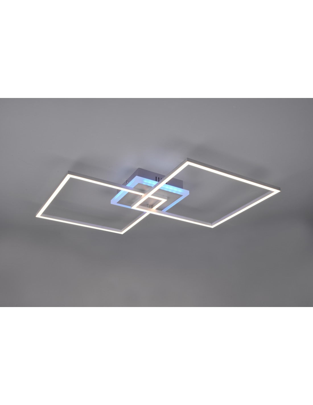 Arribo Plafonnier LED Carré Dimmable Rgbw Aluminium Trio Éclairage