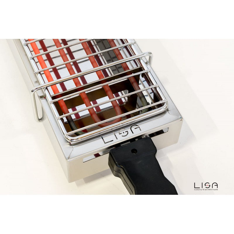 Barbecue électrique facile à transporter 53 x 14 cm