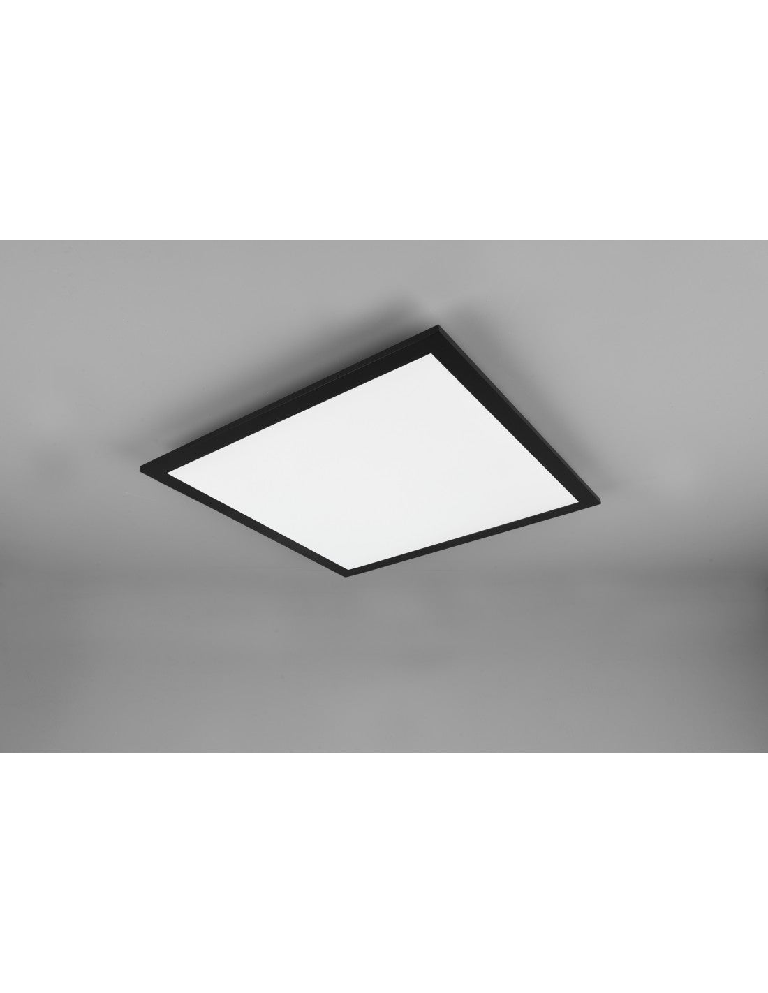 Plafonnier Carré Gamma Noir LED Multifonction Trio Lighting