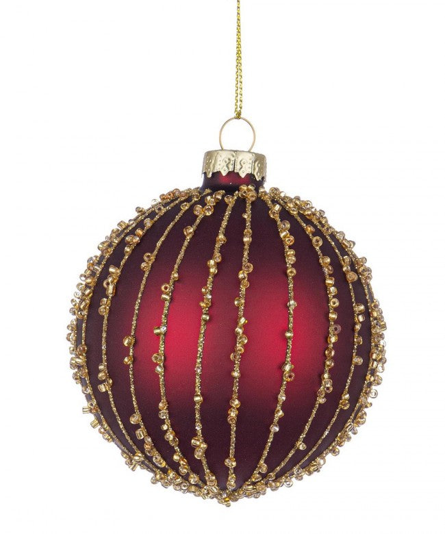 12x Cordage Ball Vt Rouge D80