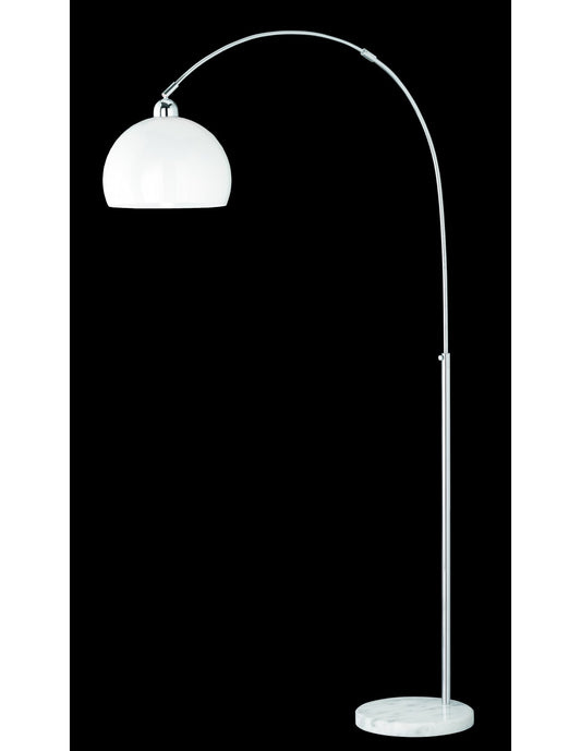 Lampadaire arqué 1xE27 Junior II Cromo Trio Lighting