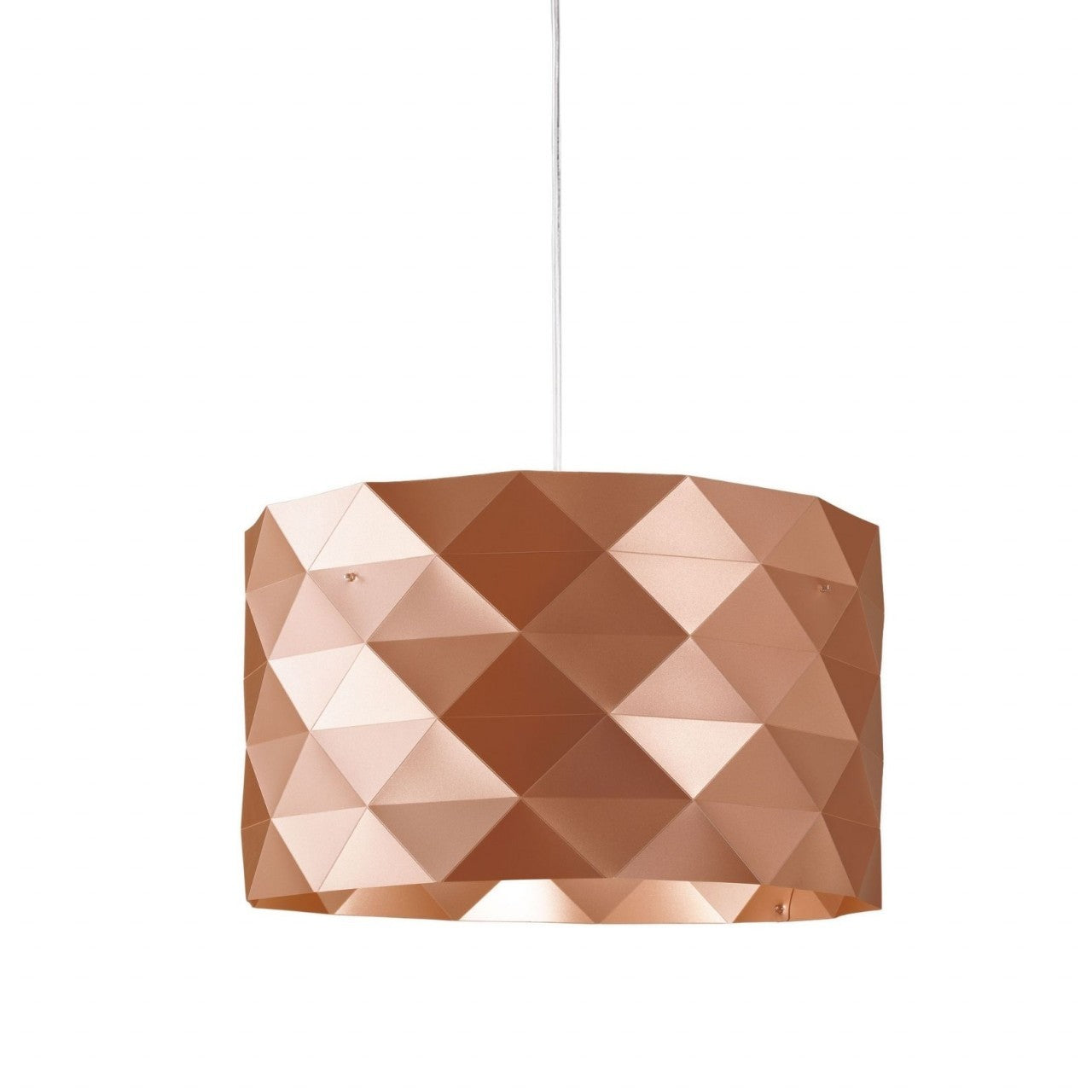 Suspension en cuivre en métal chromé Cm. 40x25h